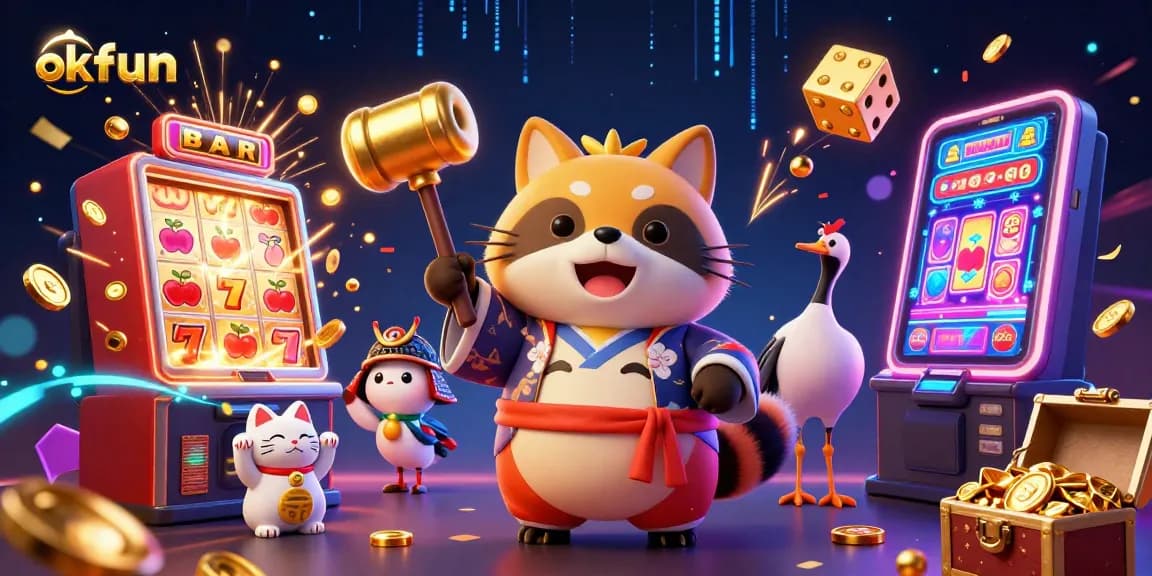 Join the fun at okfun with engaging games, vivid characters, and exciting casino visuals.
