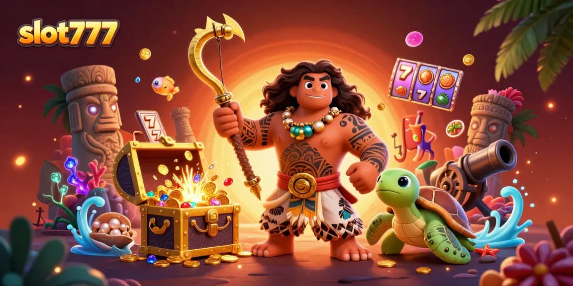 Menggali kemenangan maksimal di slot777 dengan simbol jackpot yang menakjubkan dan karakter 3D menawan.