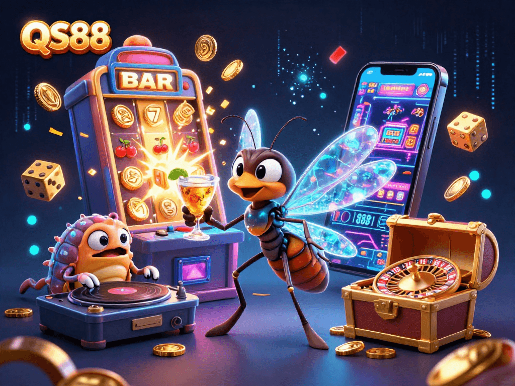 Experience thrilling wins at QS88 with casino games featuring vibrant characters and exciting rewards.