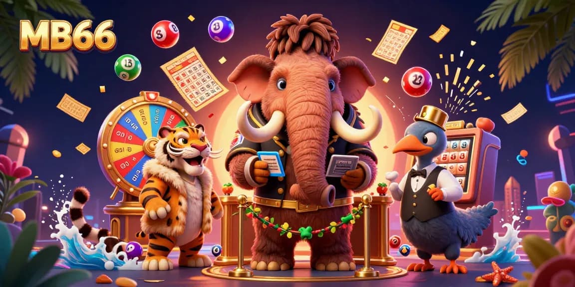 Engage in thrilling casino experiences at MB66 with vibrant games and interactive characters.
