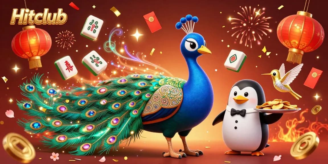 Experience the vibrant world of Hitclub with charming characters and casino elements coming to life in a festive atmosphere.