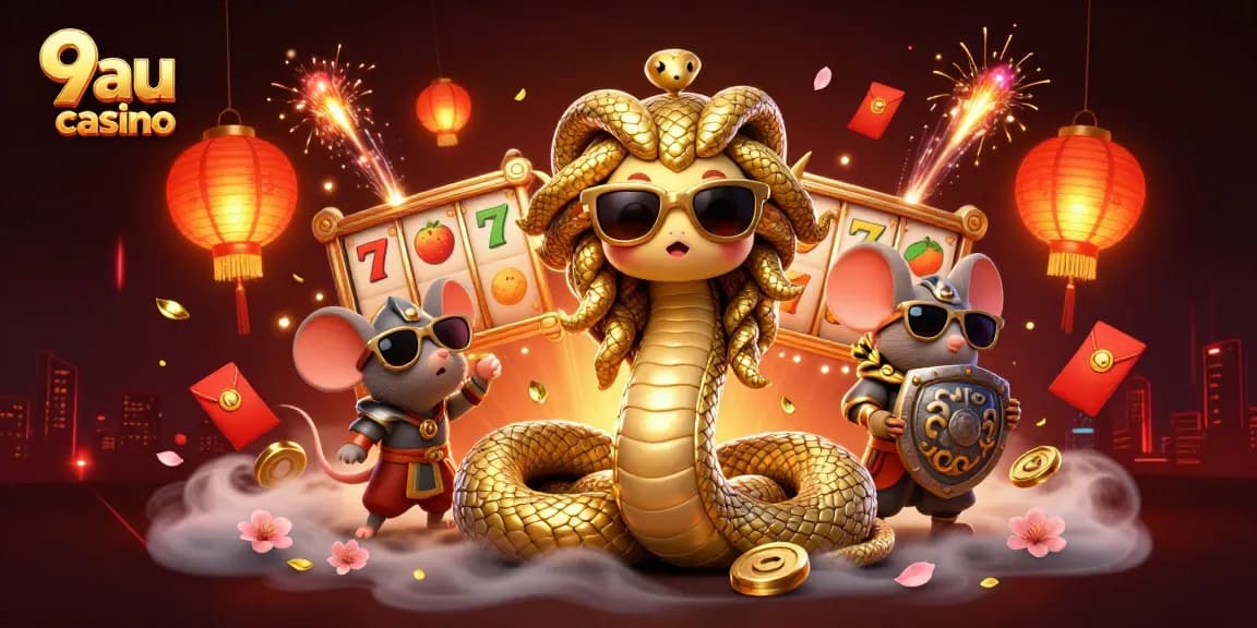Explore action-packed slots with 9au casino’s captivating characters and festive elements.