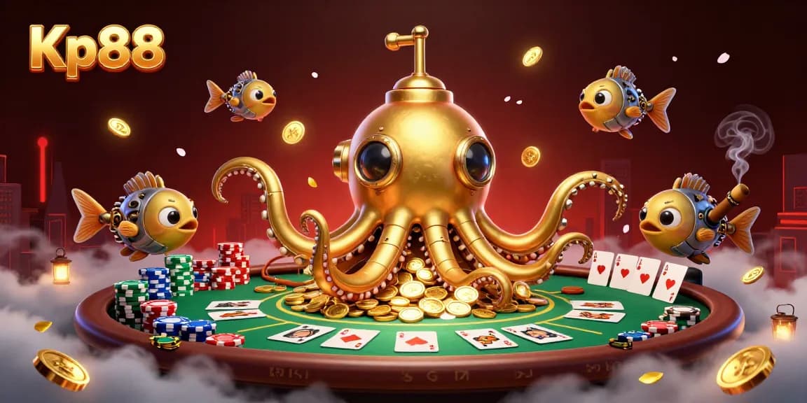 Kp88 brings excitement by immersing players in a vibrant casino experience with dynamic poker scenes.