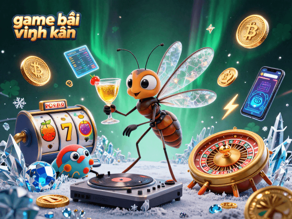 Spin the reels and chase jackpots in the thrilling game bài vĩnh xuân, featuring vibrant characters.