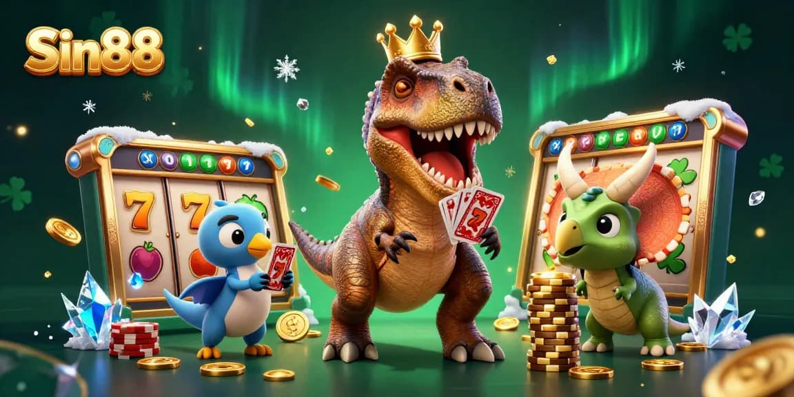 Sin88 empowers players with exciting slot games and thrilling jackpot opportunities in a vibrant 3D casino.