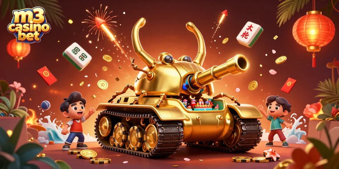 Play thrilling games at m3 casino bet with an exciting 3D casino scene packed with fun elements.