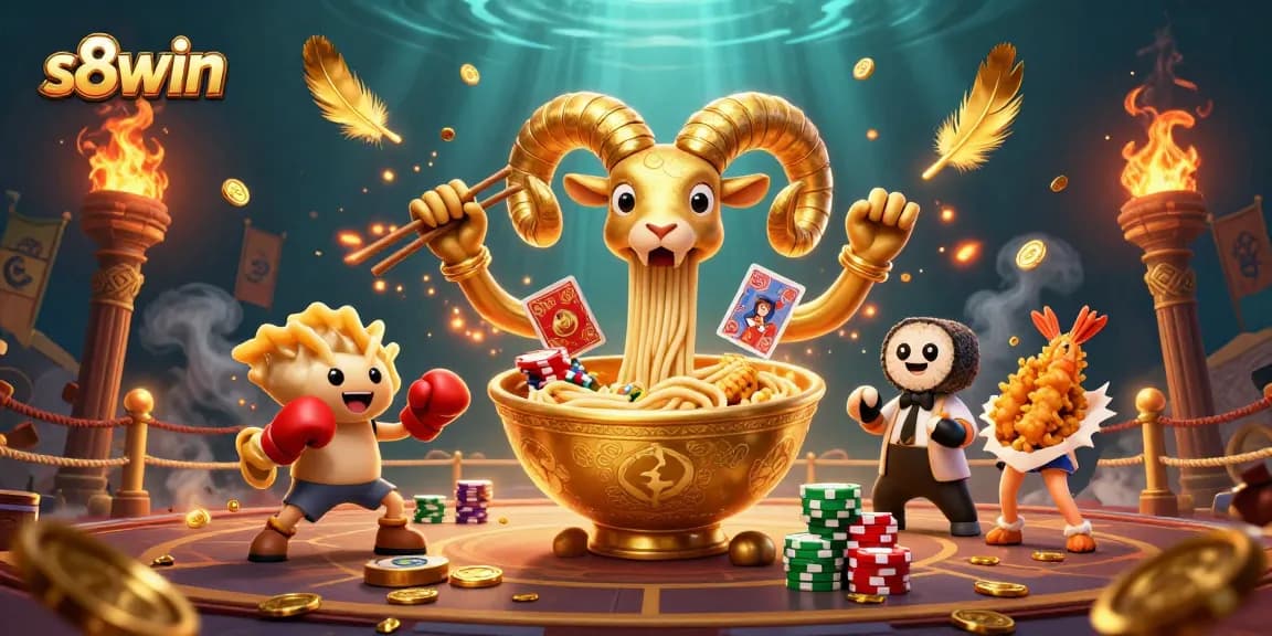 s8win showcases a vibrant 3D casino scene with engaging characters and dynamic betting elements