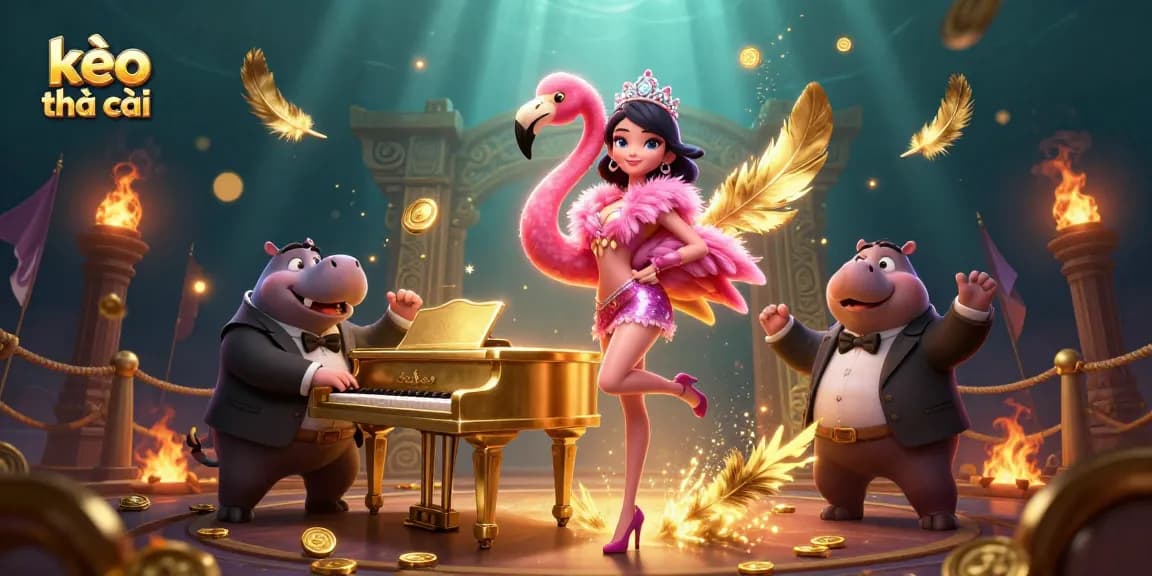 Engage with kèo nhà cái for dynamic sports betting scenes filled with vibrant characters.