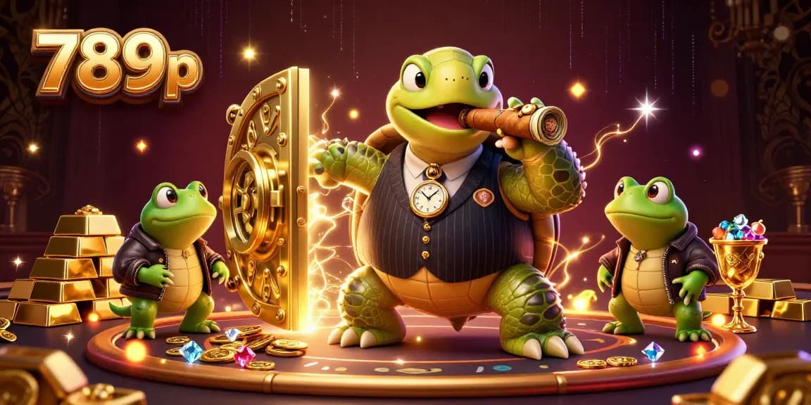 Win big at 789p with exciting games and rich casino action displayed in vibrant 3D illustration.