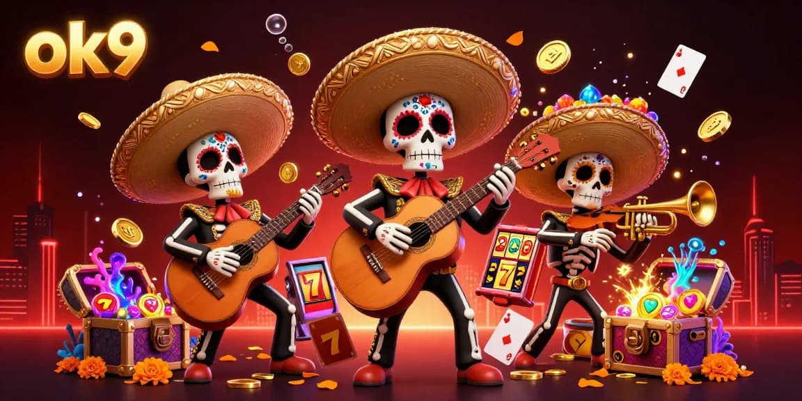 Experience thrilling casino fun with vibrant ok9 characters and enchanting visuals.