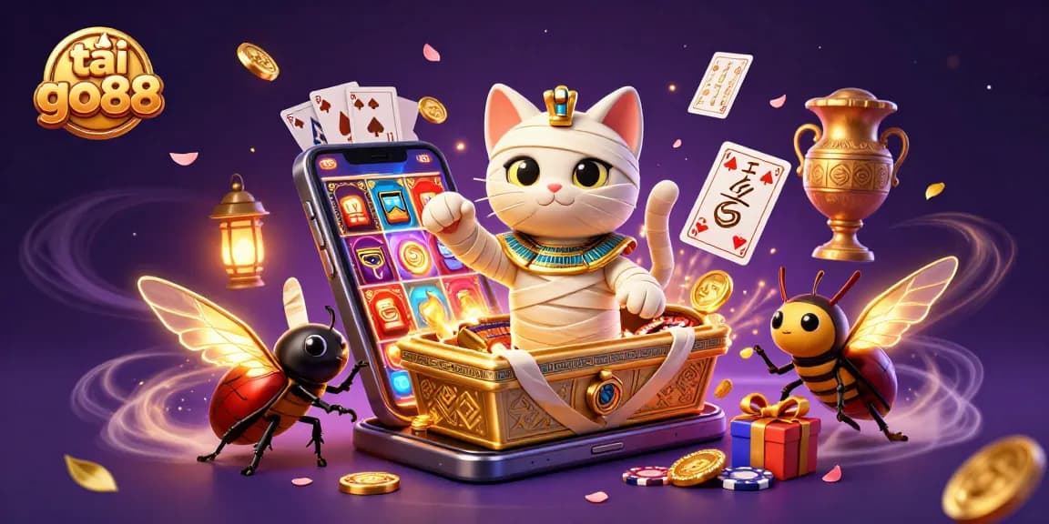 Experience the excitement of tải go88 with a vibrant 3D casino scene featuring animated jackpots and gaming elements.