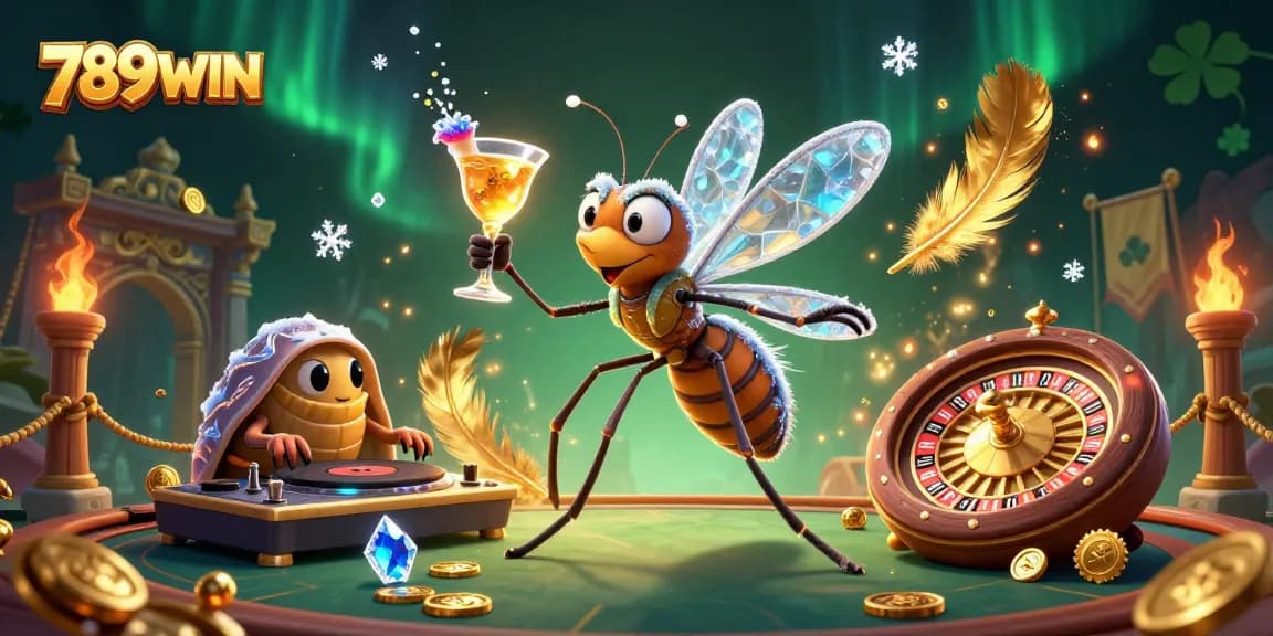 Experience the thrilling world of 789WIN with captivating casino characters in action.