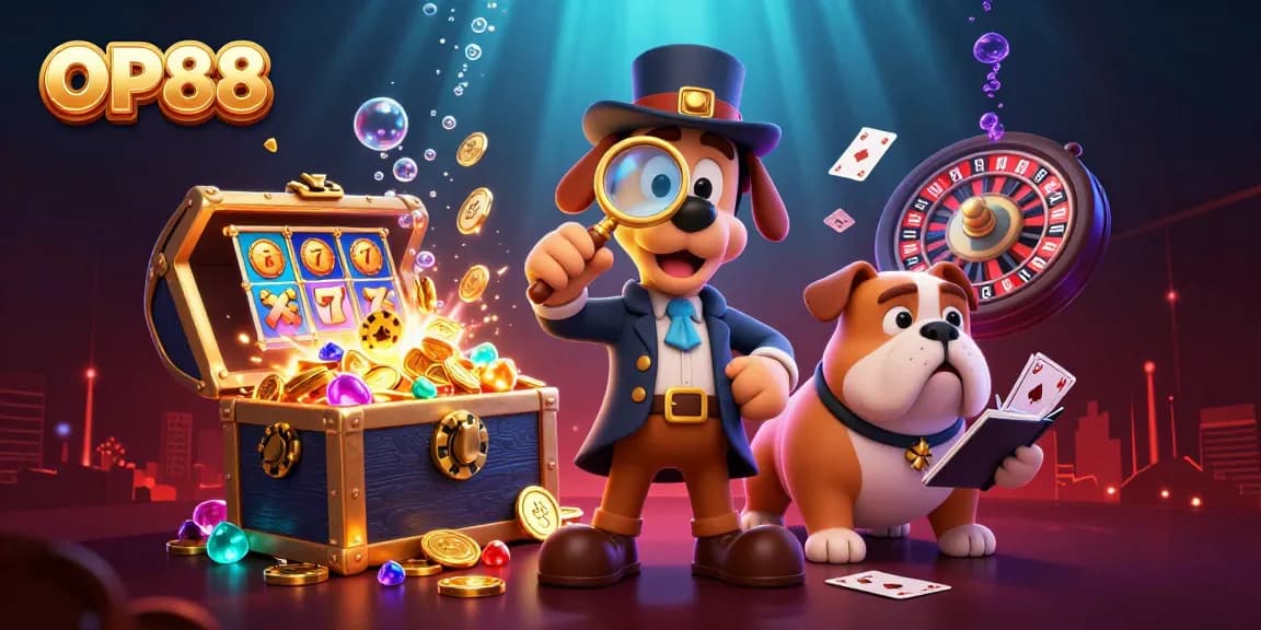 Spin the reels and uncover hidden treasures with OP88's exhilarating features and games.