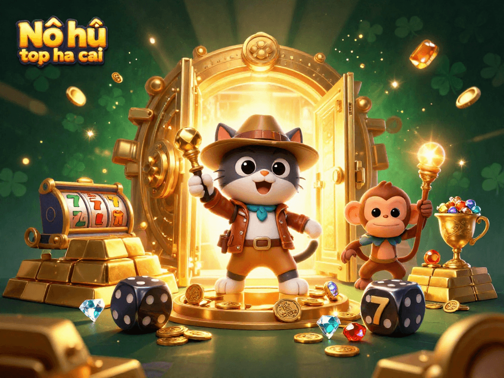Engage in thrilling Nổ hũ top nha cai gameplay full of excitement and sparkling treasures.