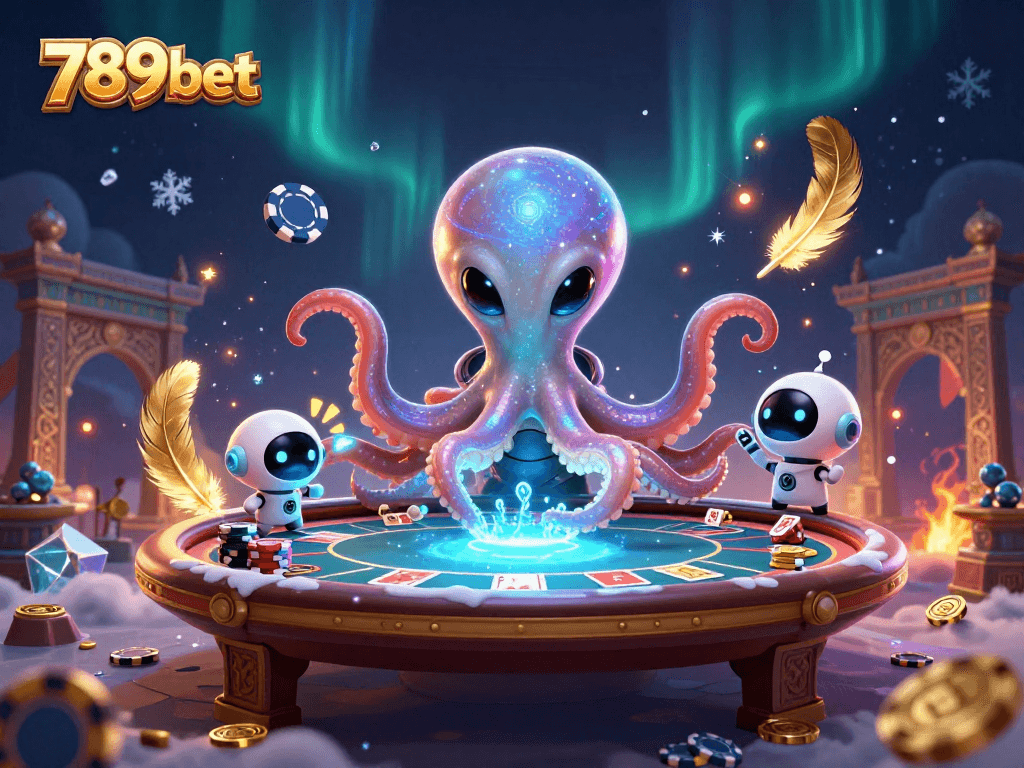 Engage with innovative gameplay at 789bet with a dazzling poker table and interstellar themes.
