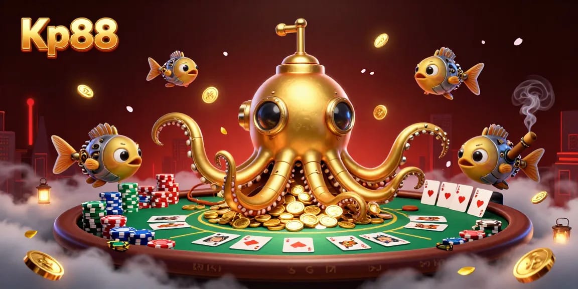 Kp88 brings excitement by immersing players in a vibrant casino experience with dynamic poker scenes.
