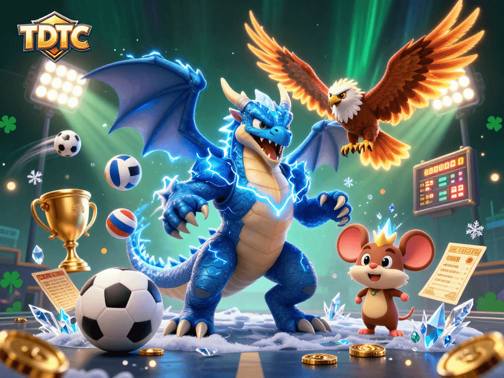 Engage with the thrill of TDTC sports betting featuring dynamic elements and vibrant scenes.