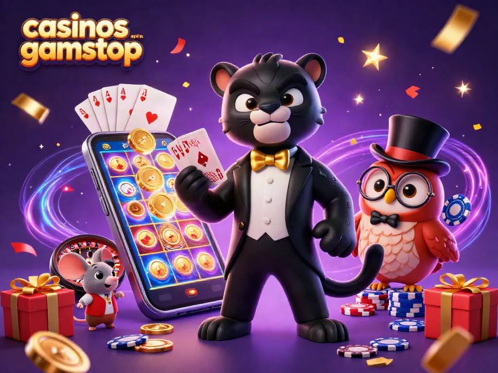 Play at casinos not on gamstop with a stylish panther dealer and festive gaming fun.