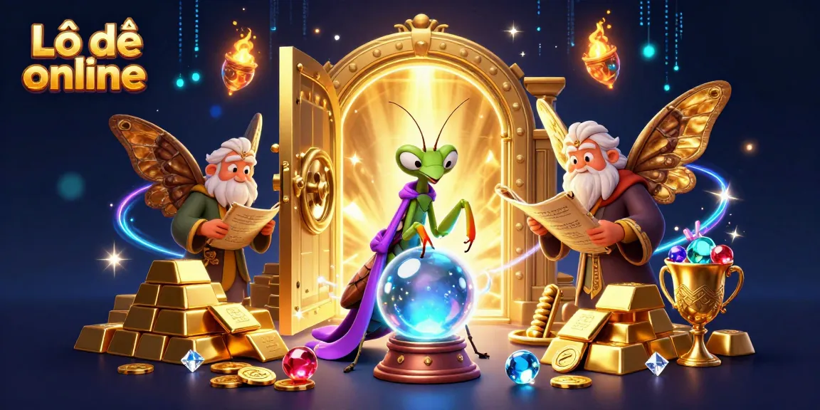 Experience the thrill of Lô đề online with vibrant casino elements and engaging characters!
