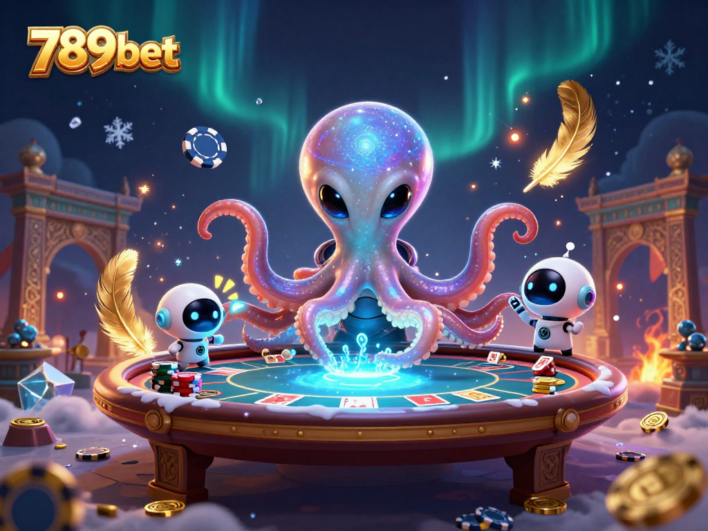 Engage with innovative gameplay at 789bet with a dazzling poker table and interstellar themes.
