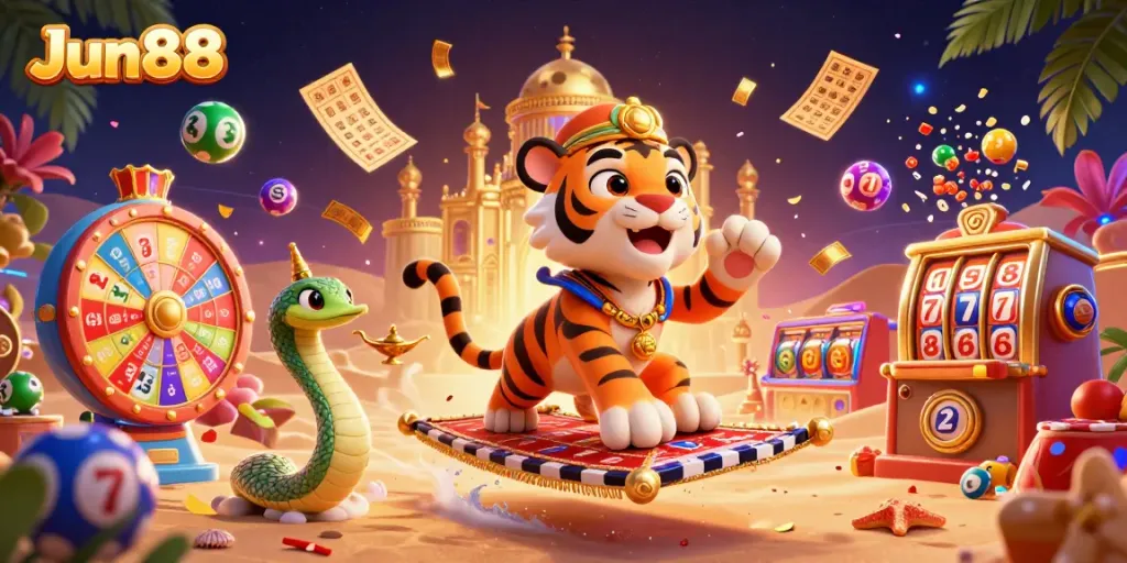 Experience wins with Jun88's vibrant casino scene featuring exciting game elements.