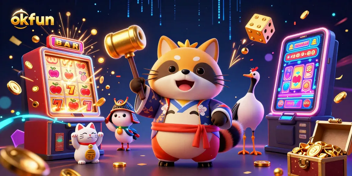 Join the fun at okfun with engaging games, vivid characters, and exciting casino visuals.