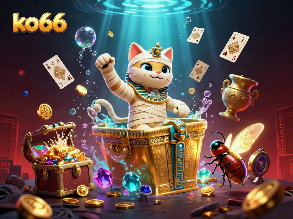 Win big at ko66 with exciting Egyptian-themed casino games featuring vibrant visuals and dynamic characters.