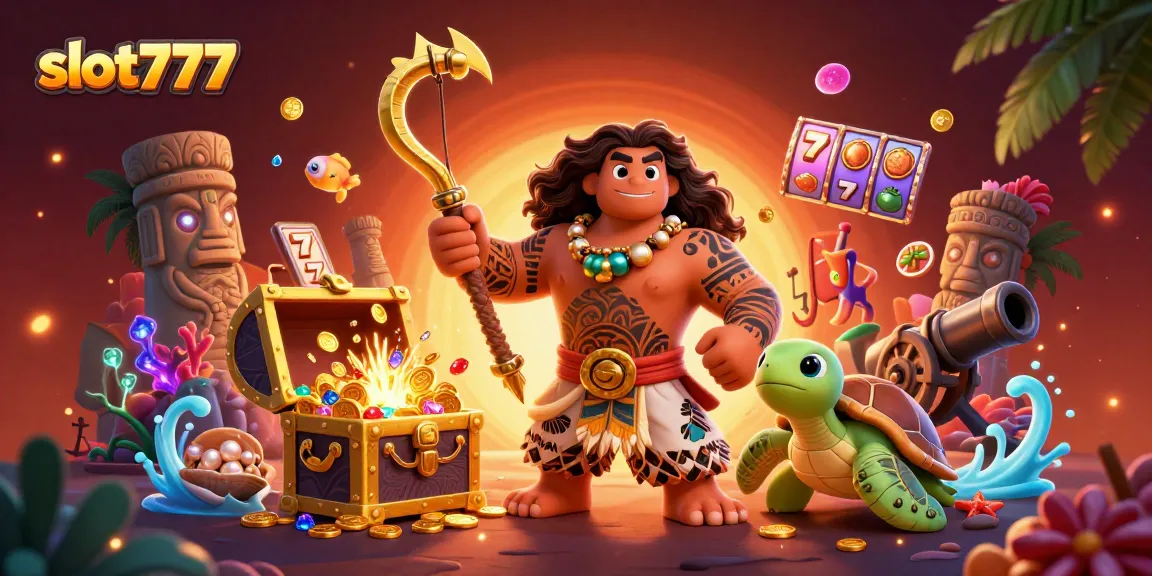 Menggali kemenangan maksimal di slot777 dengan simbol jackpot yang menakjubkan dan karakter 3D menawan.