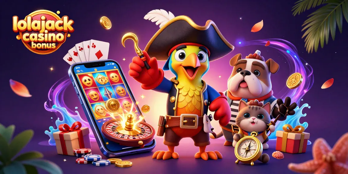 Experience the thrilling action of the lolajack casino bonus with vibrant characters and exciting gaming elements.