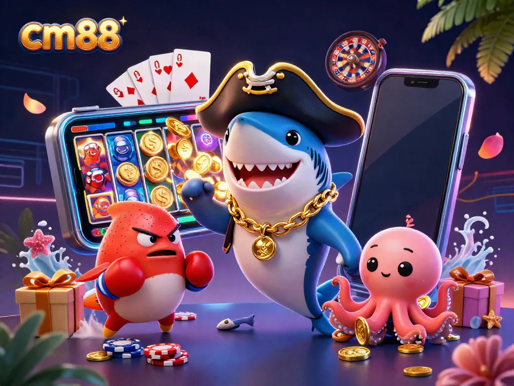 Experience thrilling casino adventures with cm88's exciting games and vibrant characters.