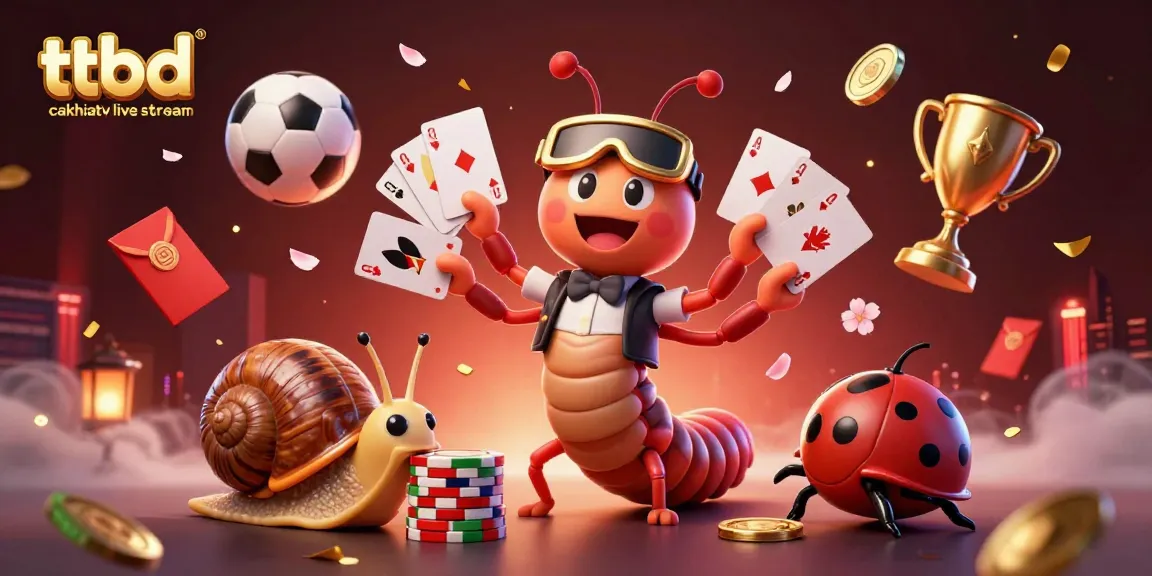 Experience thrilling action with ttbd cakhiatv live stream in this vibrant casino scene featuring cheerful characters.