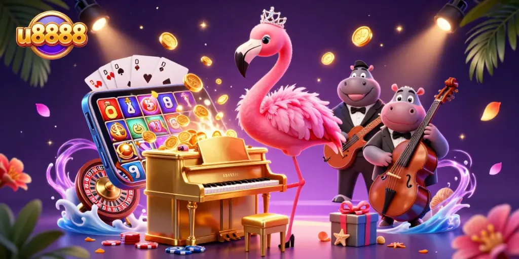 Experience winning moments at u8888 with lively casino characters and dynamic game elements.
