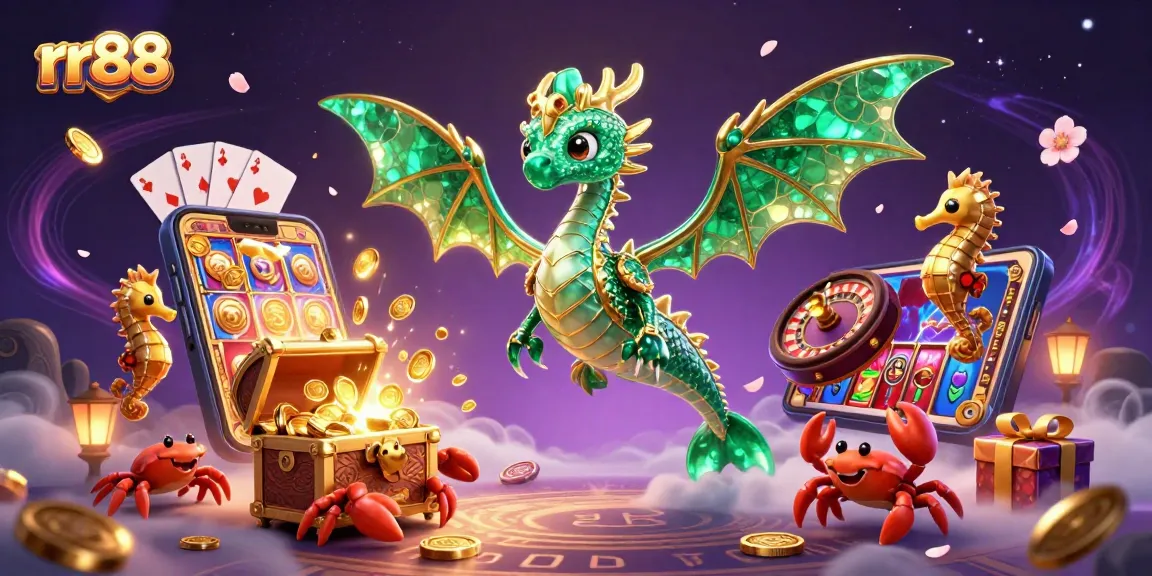 Engage with rr88 at the vibrant online casino with colorful slot games and unique characters.