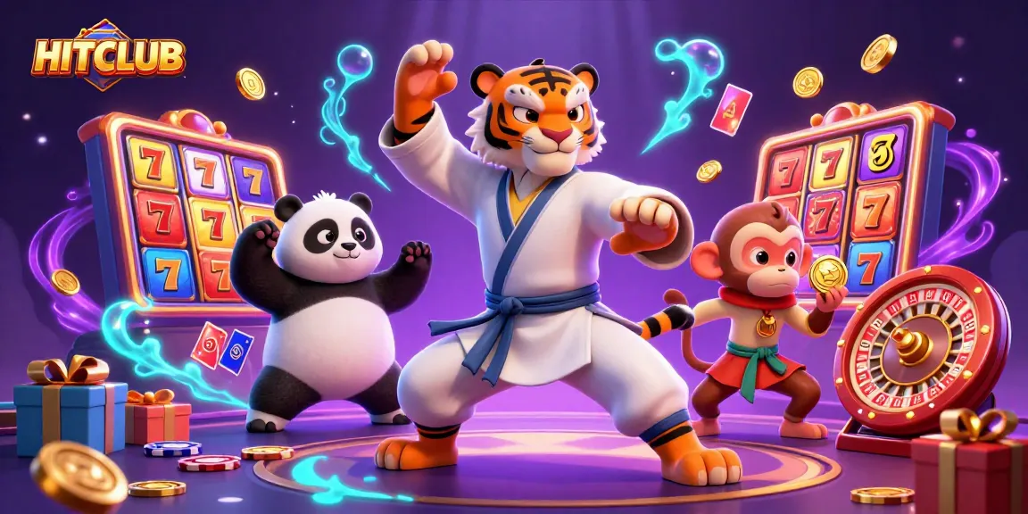 Experience the excitement at HITCLUB's vibrant online casino with engaging slots and dynamic gameplay elements.