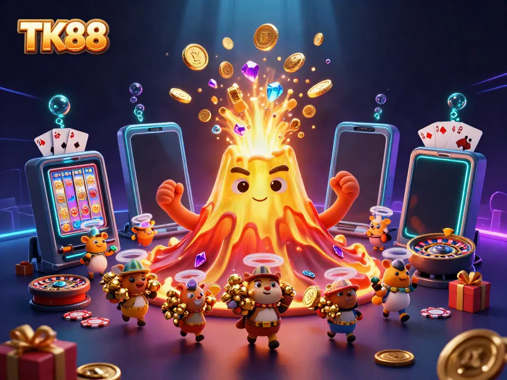 Celebrate jackpots with TK88's casino treasures and thrilling games overflowing with excitement.