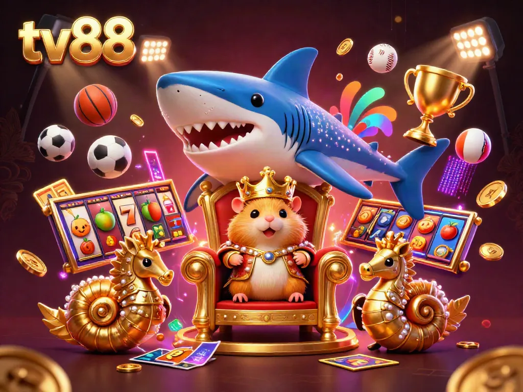 Experience the thrilling world of tv88 with engaging casino elements and dynamic characters, perfect for online gambling enthusiasts.
