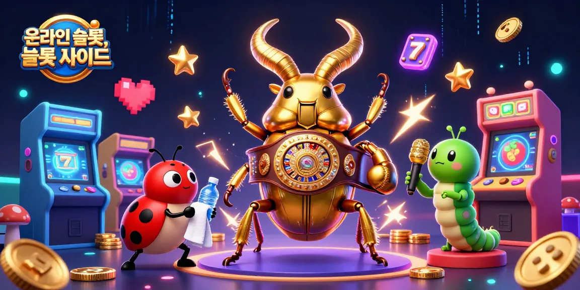 Experience thrilling online slots and casino excitement with vibrant characters and dynamic game elements.