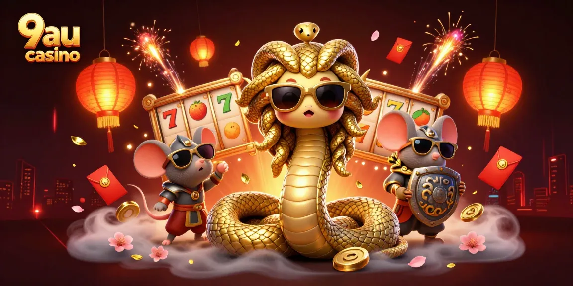 Explore action-packed slots with 9au casino’s captivating characters and festive elements.