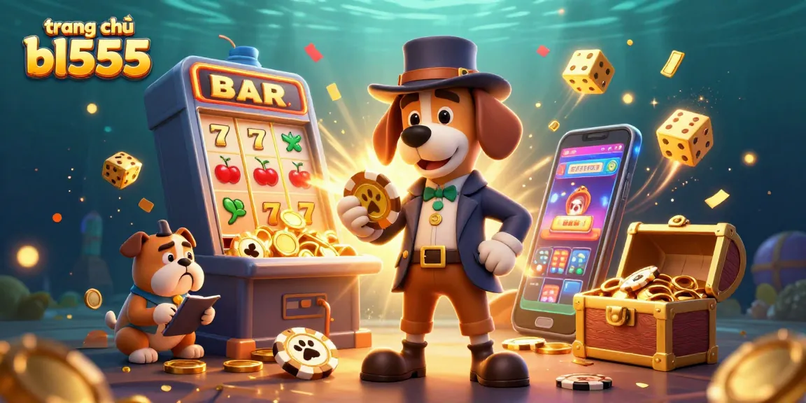Engage with the vibrant casino action and strategy at trang chủ bl555 featuring a detective and his bulldog companion.