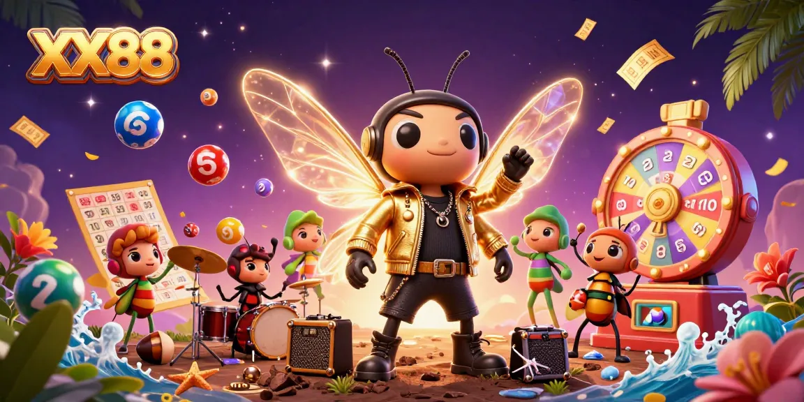 Experience game excitement at XX88 with vibrant characters and dynamic casino elements.