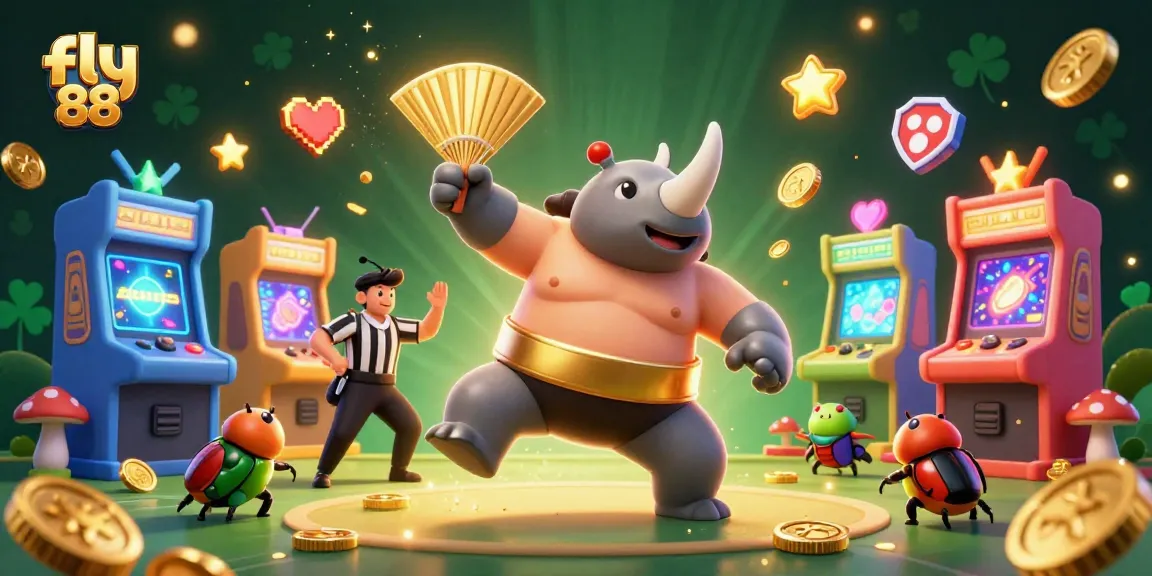 Win big with fly 88's dynamic casino adventure featuring vibrant characters and game elements.