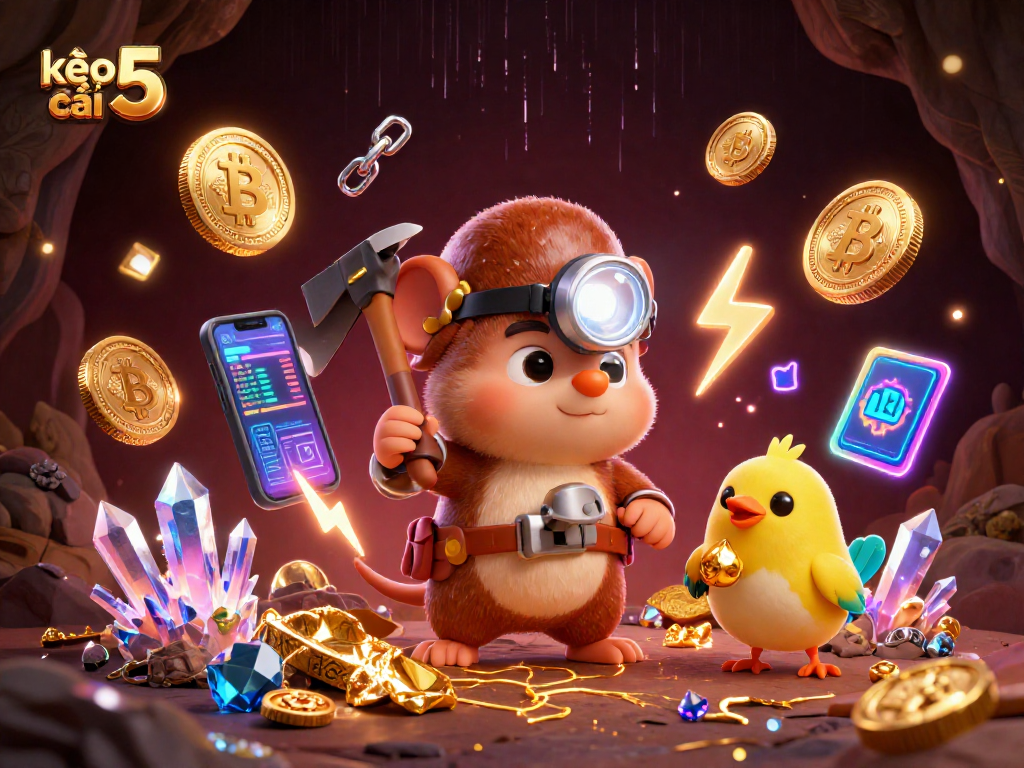 Engage with exciting kèo nhà cái 5 highlights in a rich, dynamic 3D treasure hunting scene.