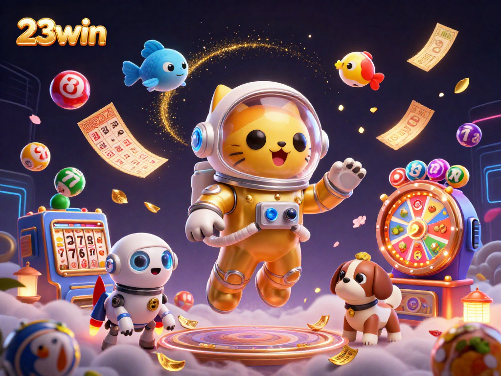 Experience the thrill of 23win with a vibrant casino adventure featuring dynamic lottery elements.