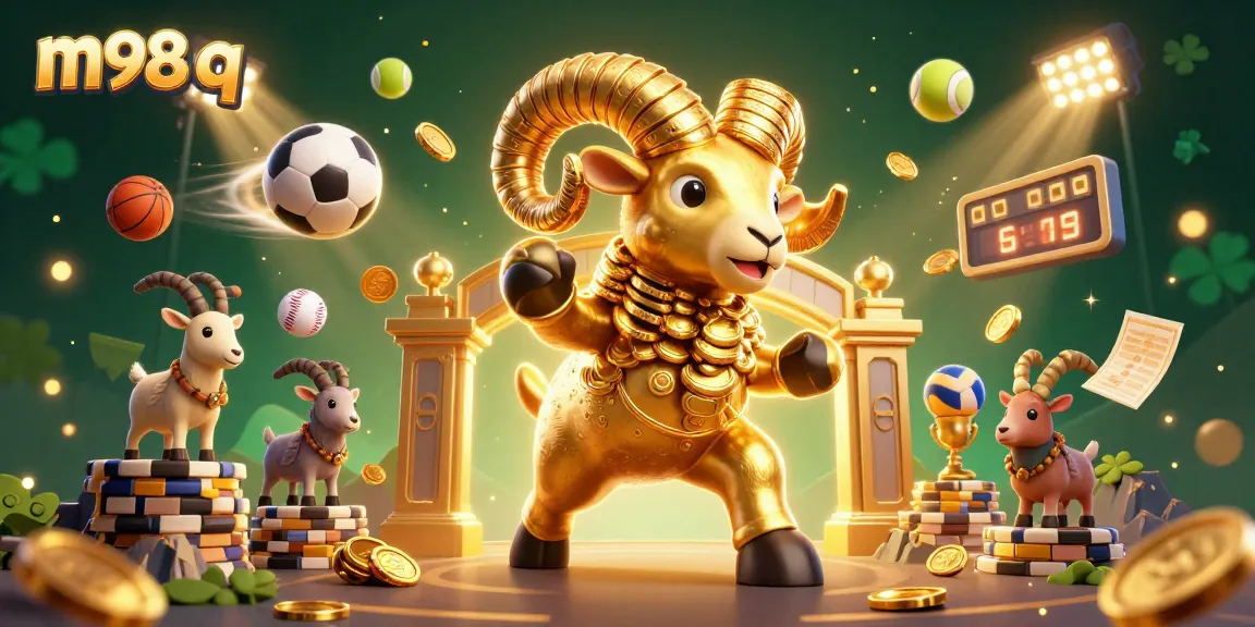 Experience exhilarating gaming with 3D cartoon characters, betting action, and m98 q bonus elements.
