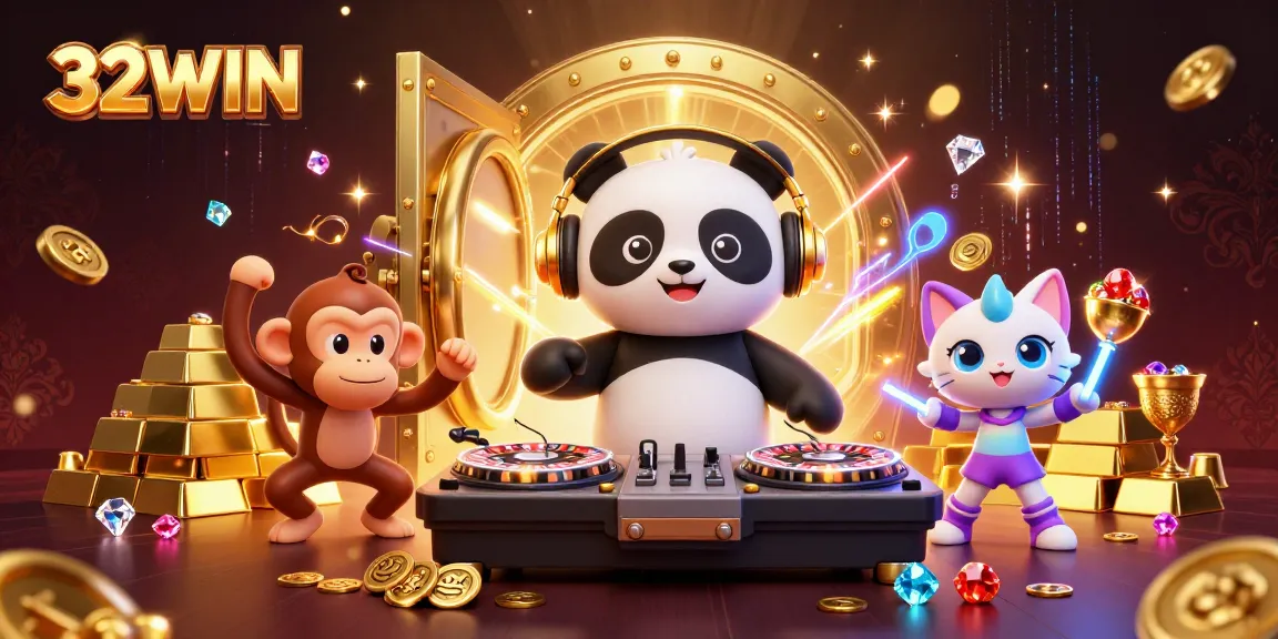 Engage with vibrant gaming experiences at 32WIN featuring exciting characters and dynamic casino elements.
