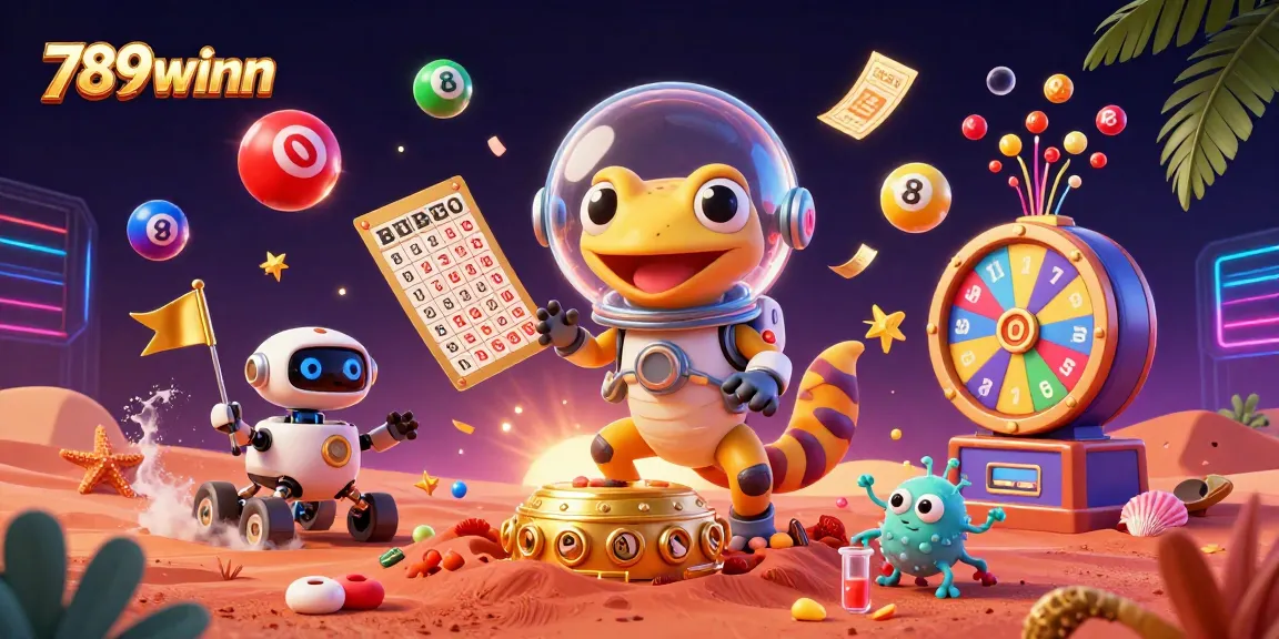 Experience dynamic gameplay at 789winn with vibrant lottery elements and casino excitement.