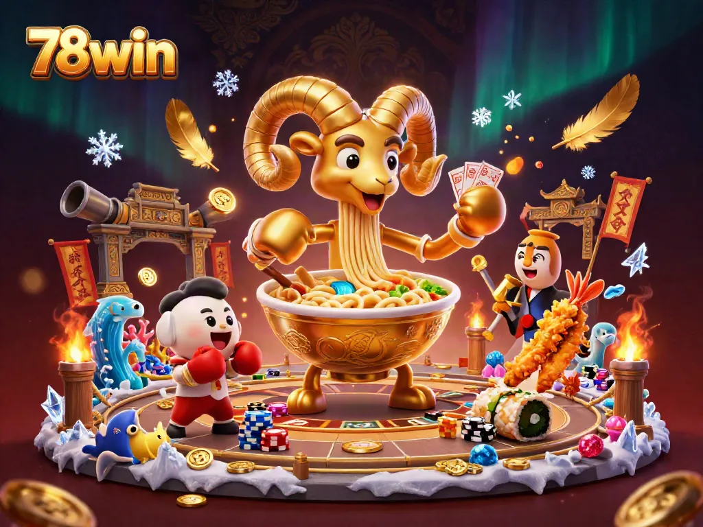 Experience thrilling gaming with 78win's exciting casino characters and dynamic elements.