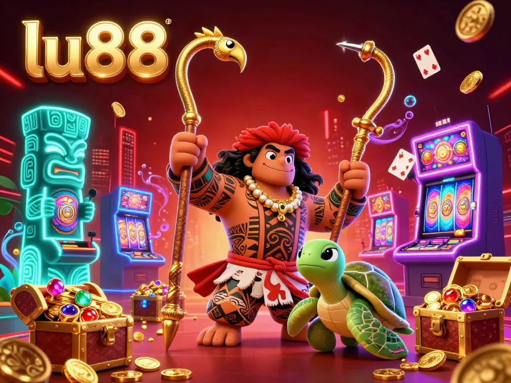 Experience thrilling wins at lu88 with vibrant casino action featuring engaging games and glowing tiki themes.