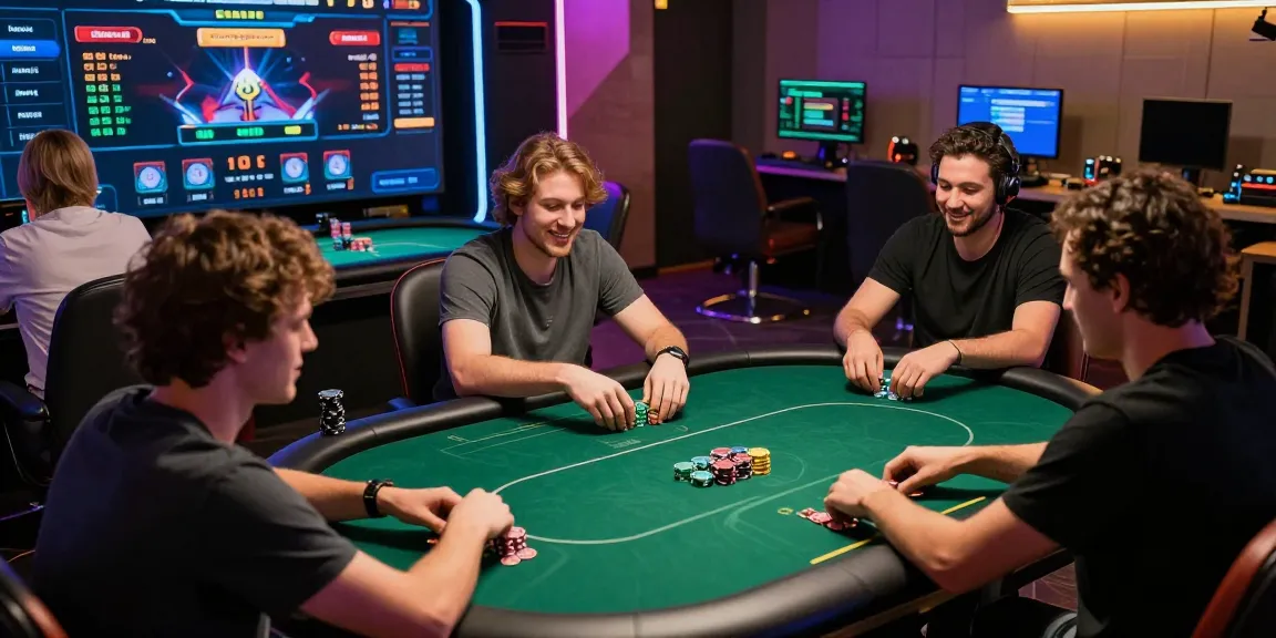 Engaging online poker gaming with players on Dewapoker platform, showcasing vibrant digital interfaces and a secure atmosphere.