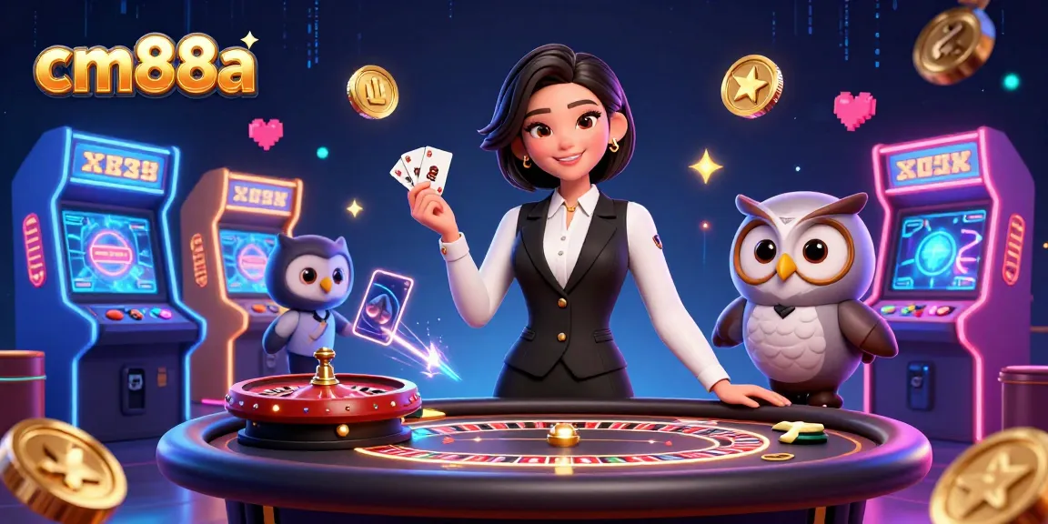 Experience thrilling games at cm88a with captivating dealers and dynamic casino visuals.